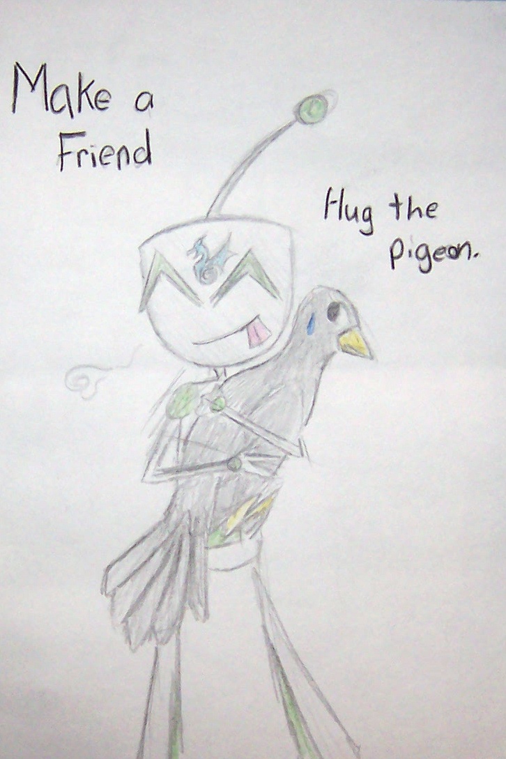 Hug A Pigeon by ShadowMantis