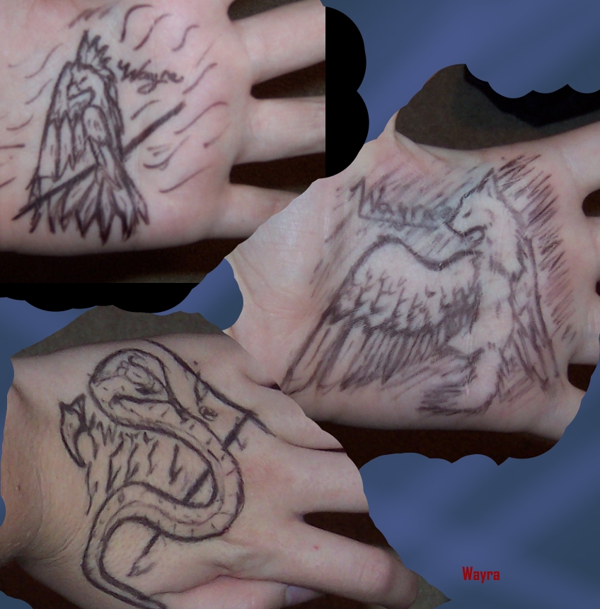 Hand Doodles by ShadowMantis