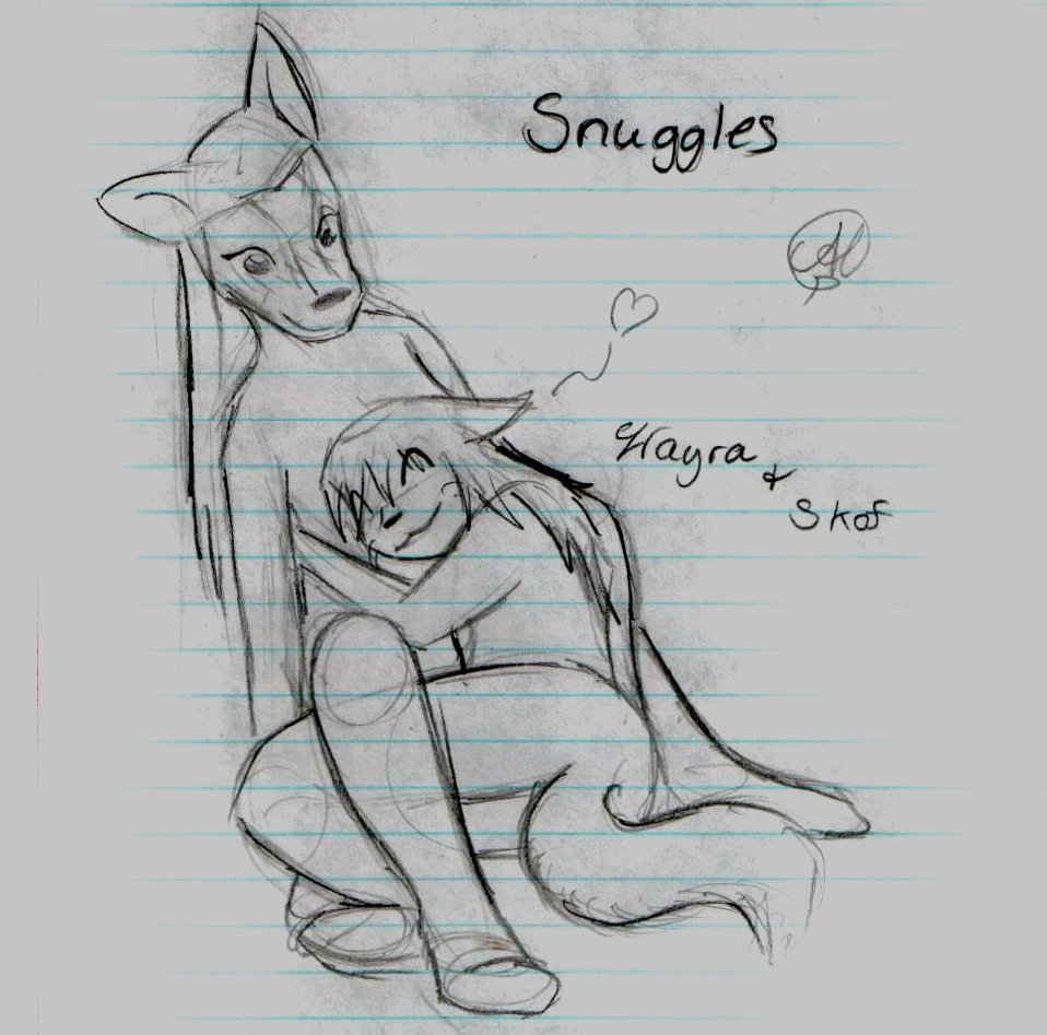 Snuggly WASR Sketch by ShadowMantis