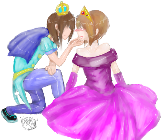Prince and princess by ShadowPrincess