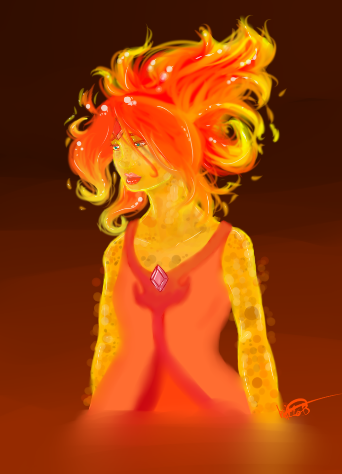Flame Princess by ShadowPrincess