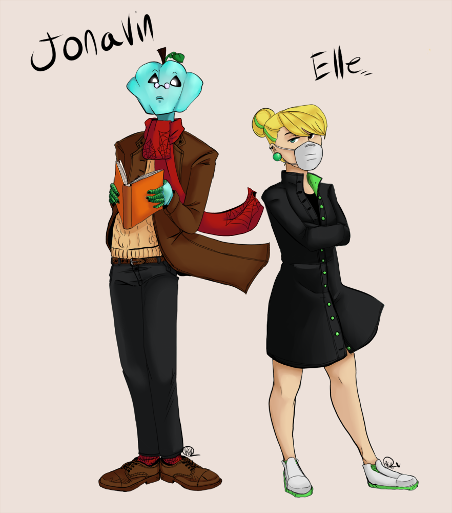 Jon and  Elle by ShadowPrincess