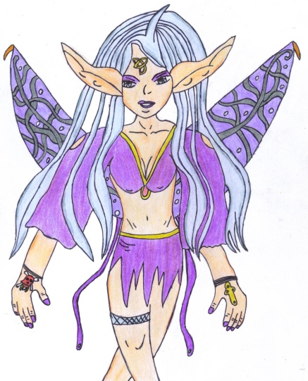 Jalyssa (Dark Fairy) by ShadowPrincess1982