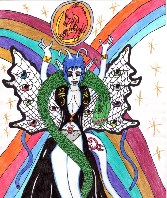 Katrina Dragon Sorceress by ShadowPrincess1982