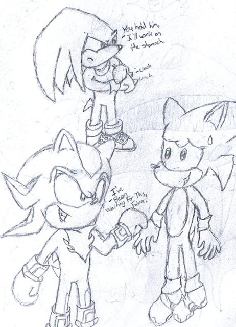 Poor Sonic(Request) by ShadowSquall6789