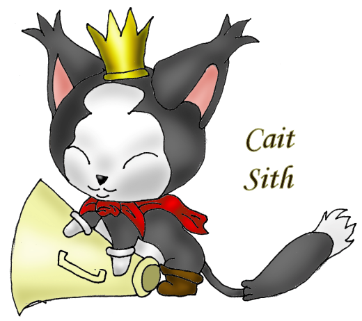 Cait Sith new body (poke'crossover) by Shadow_of_the_doubt_Dechibinat