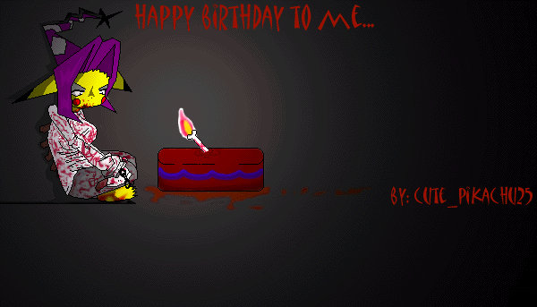 happy birthday to pika by Shadow_the_Hedgehog_4ever