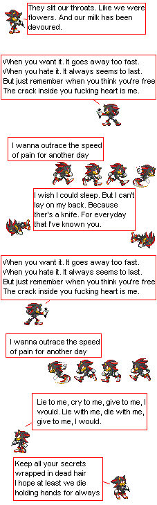 Shadow MM Break Up Song by Shadow_the_Hedgehog_4ever