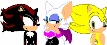 Shadow, Rouge, and Static by Shadow_the_Hedgehog_4ever