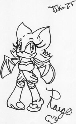 Rouge the Bat by Shadow_the_Hedgehog_4ever