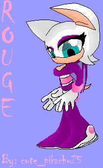 Rouge in Sonic Heroes outfit by Shadow_the_Hedgehog_4ever