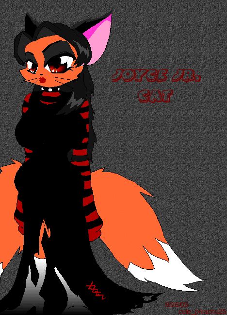 Joyce Jr. Cat Gothic by Shadow_the_Hedgehog_4ever