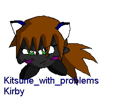 Kitsune_with_problems Kirby (for Kitsune_with_prob by Shadowkat_116
