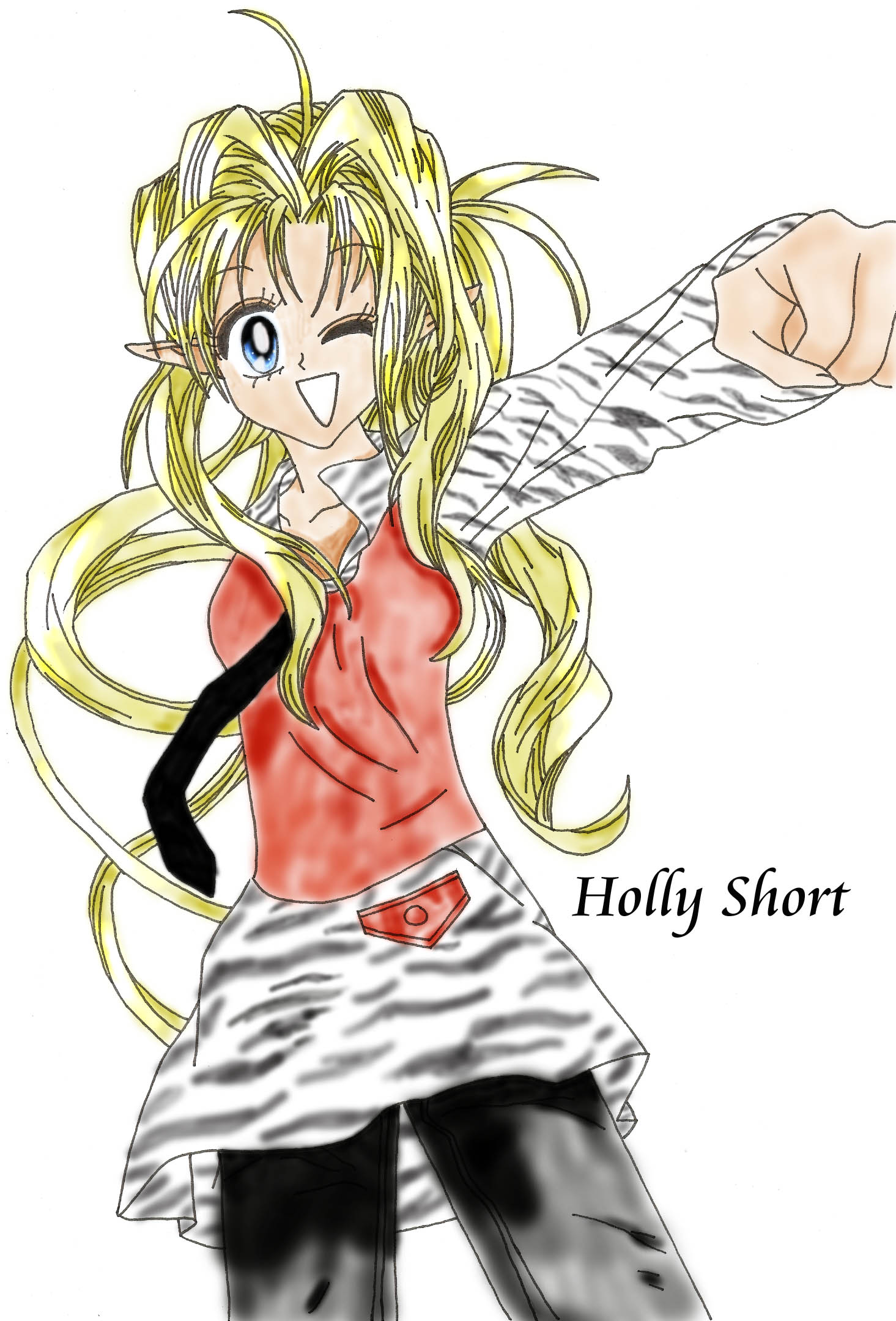 Artemis Fowl Holly Short By Shadowlover8 Fanart Central