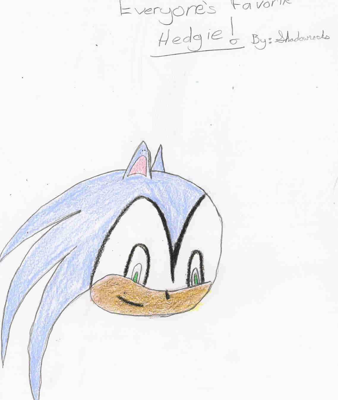 It's Sonic!! by Shadowrocks