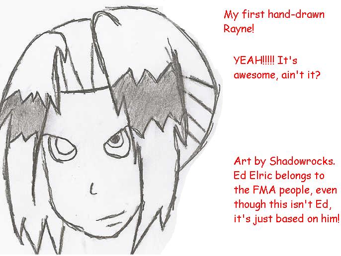 First Hand-Drawn Rayne by Shadowrocks