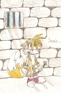 Tails locked up by Shadowthe_hedgehog