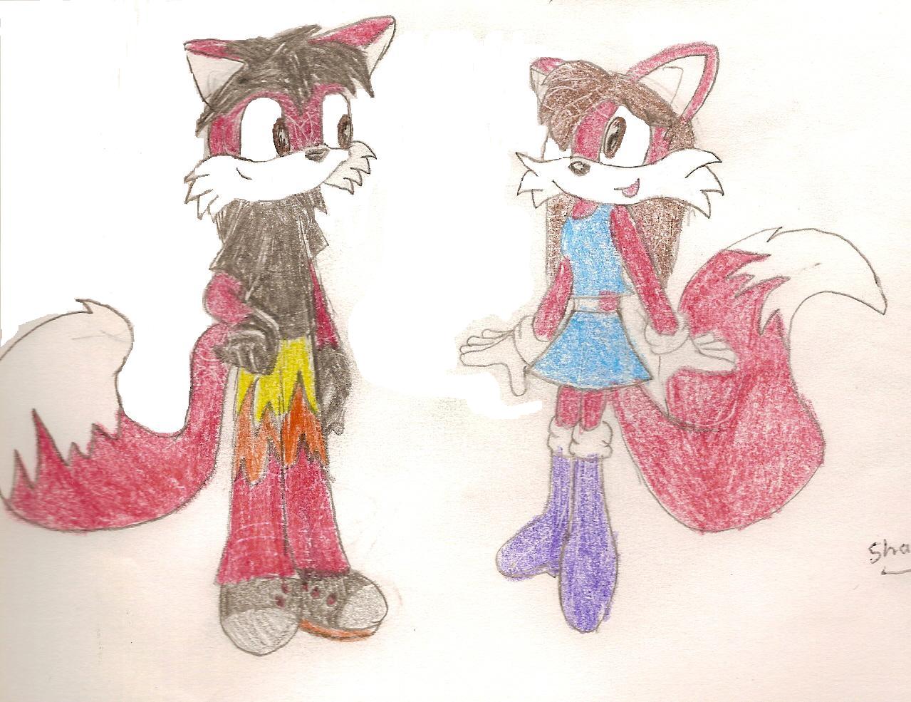 Jaide and Max (Entry for Jaideanna's contest) by Shadowthe_hedgehog