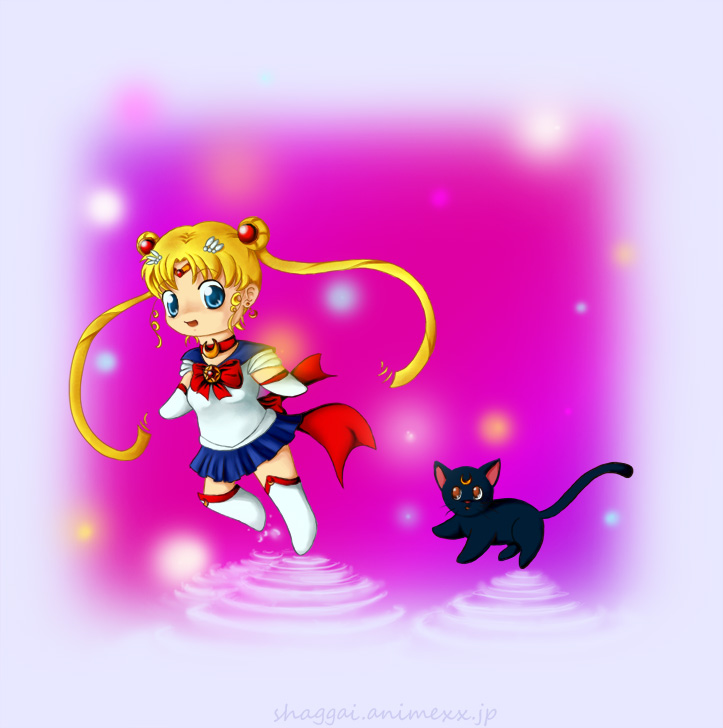 Sailor Chubby Moon by Shaggai