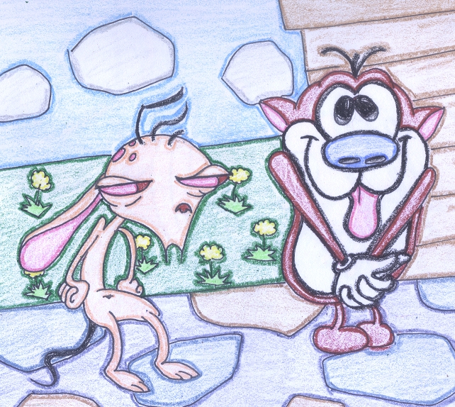 ren and stimpy pencil animation