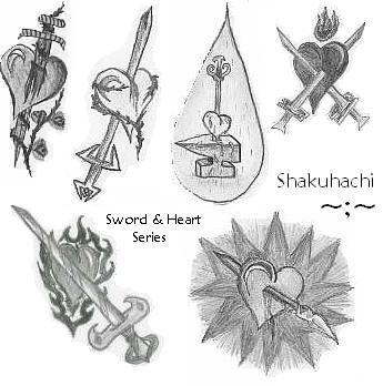Sword & Heart Series by Shakuhachi
