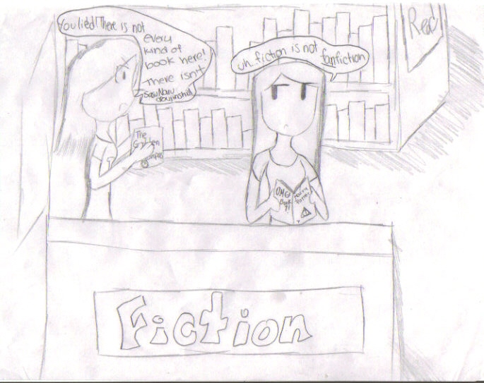 fiction is not fanfiction by ShamanKinglover1995