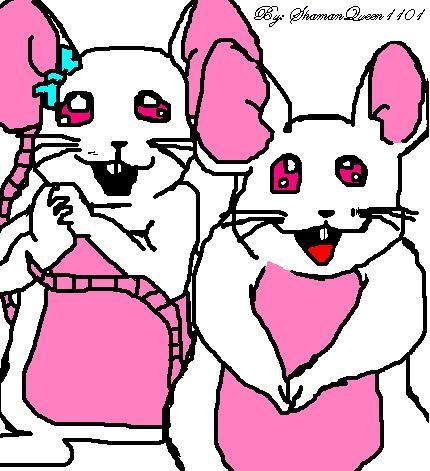 Anime Rats*A completly pointless pic* by ShamanQueen1101