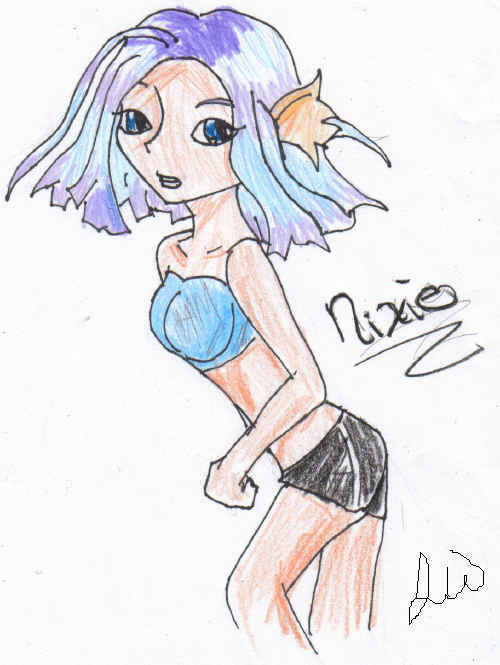 Nixie, My Teen Titan OC by Shaman_Dancer_Luvs_Yoh