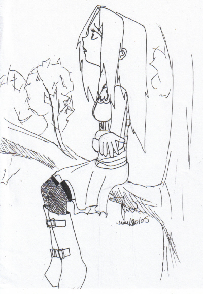 Gidget in a  Tree by Shaman_Dancer_Luvs_Yoh