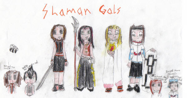 Shaman Girls- We've got Your stuff! by Shaman_Dancer_Luvs_Yoh