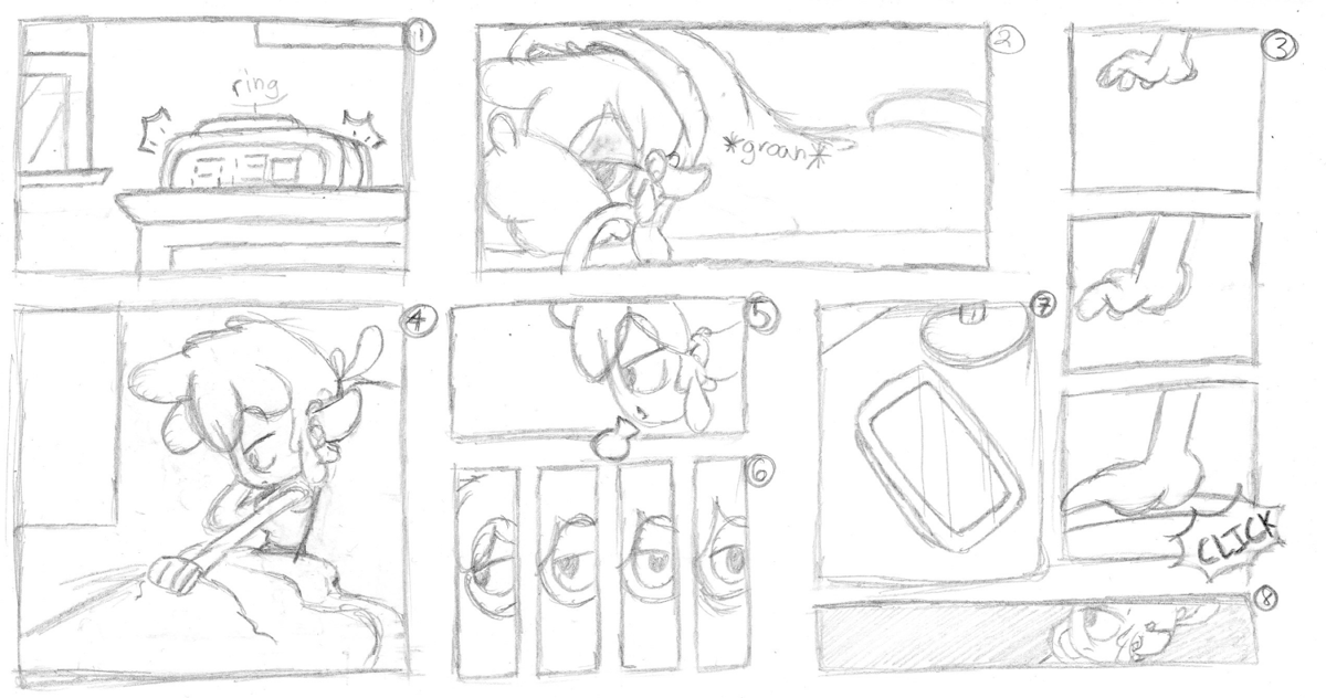 Story board for animation (WIP) by ShamefulMetaphors