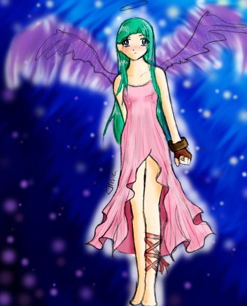 angel - colored by ShamroX