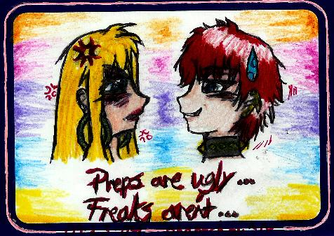 Prep vs. Freak by Shan-chan