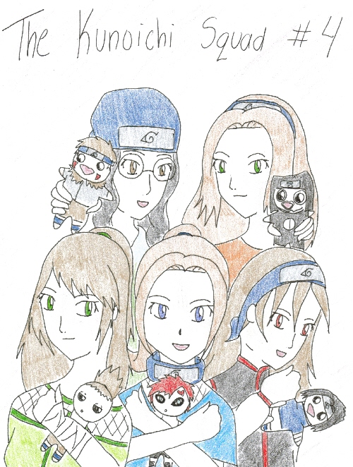 The Kunoichi Squad by Sheena_X_Zelos