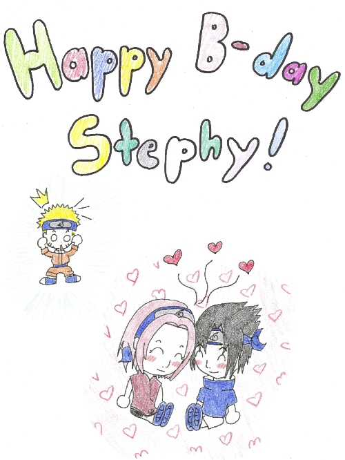 Happy Birthday Stephy!! by Sheena_X_Zelos