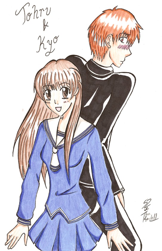 Tohru and Kyo by Sheena_X_Zelos