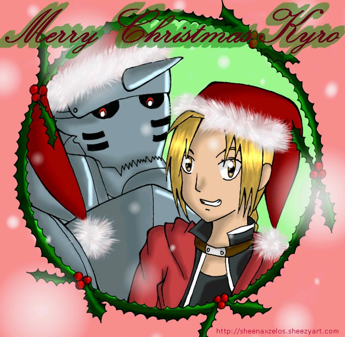 Merry Xmas from Ed and Al by Sheena_X_Zelos