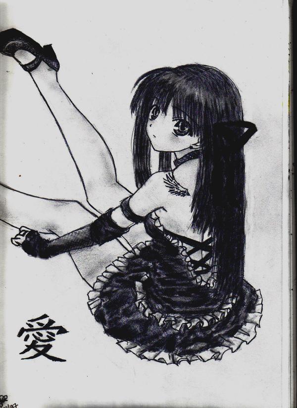 Vampire girl by Shelbea