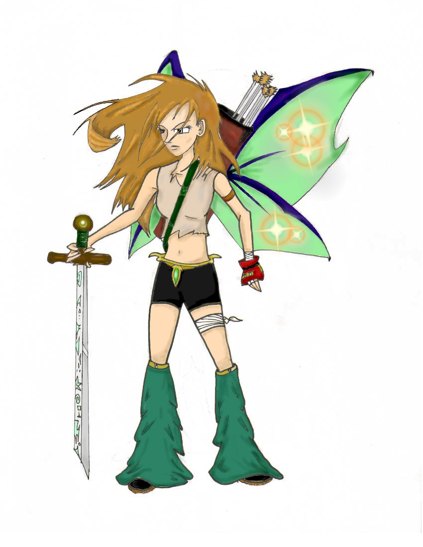 ! ^_^ A Fairy Warrior! by Sherkoni