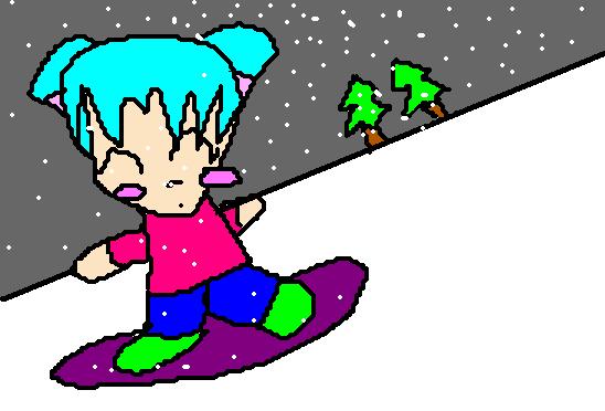 snowborading chibi!!! by Shia