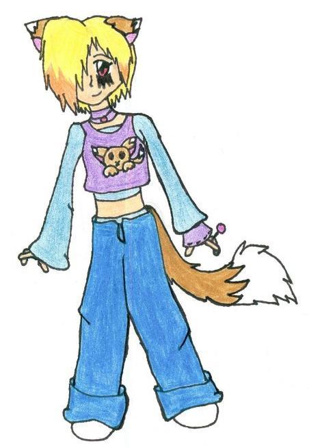 a fox girl!!! by Shia