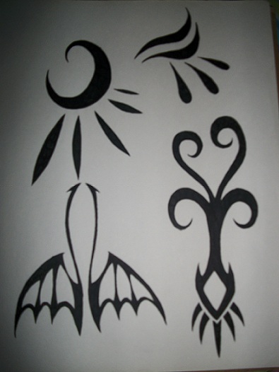 Plus (+) Anima tattoos by ShiaLaB486
