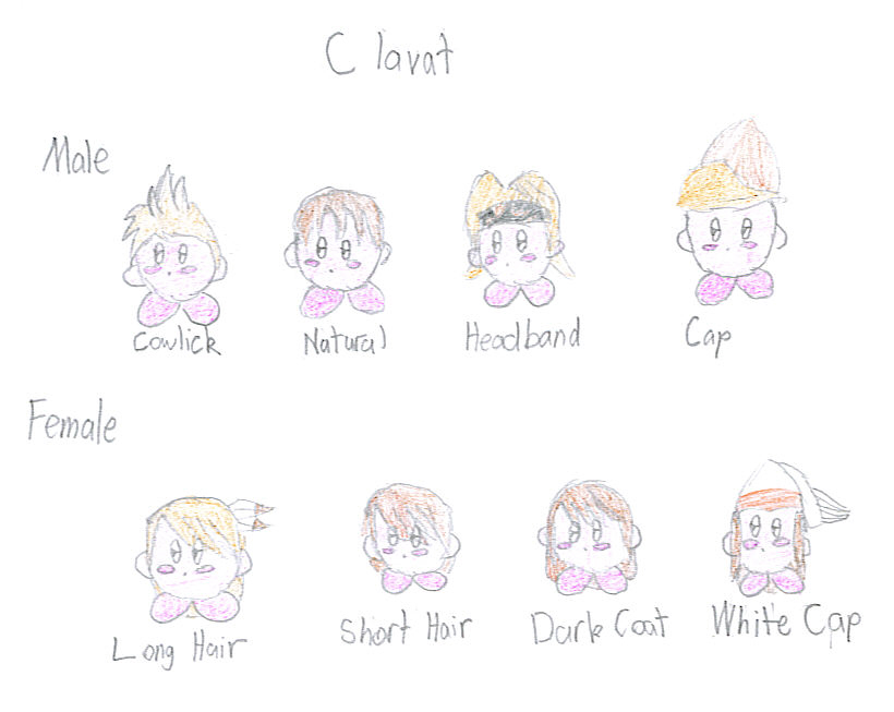 Clavat Kirby's by Shiina
