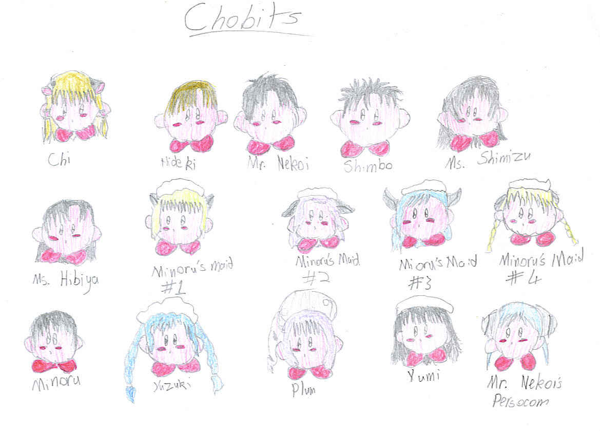 Chobits Kirby's by Shiina
