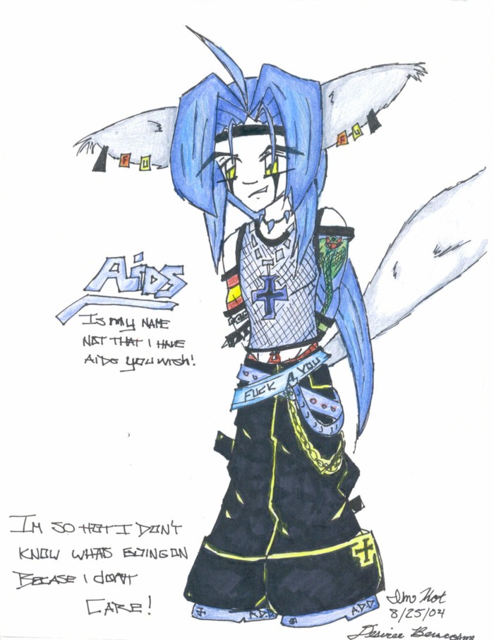 Aids (Another of my sliver wannabies) by Shikikami