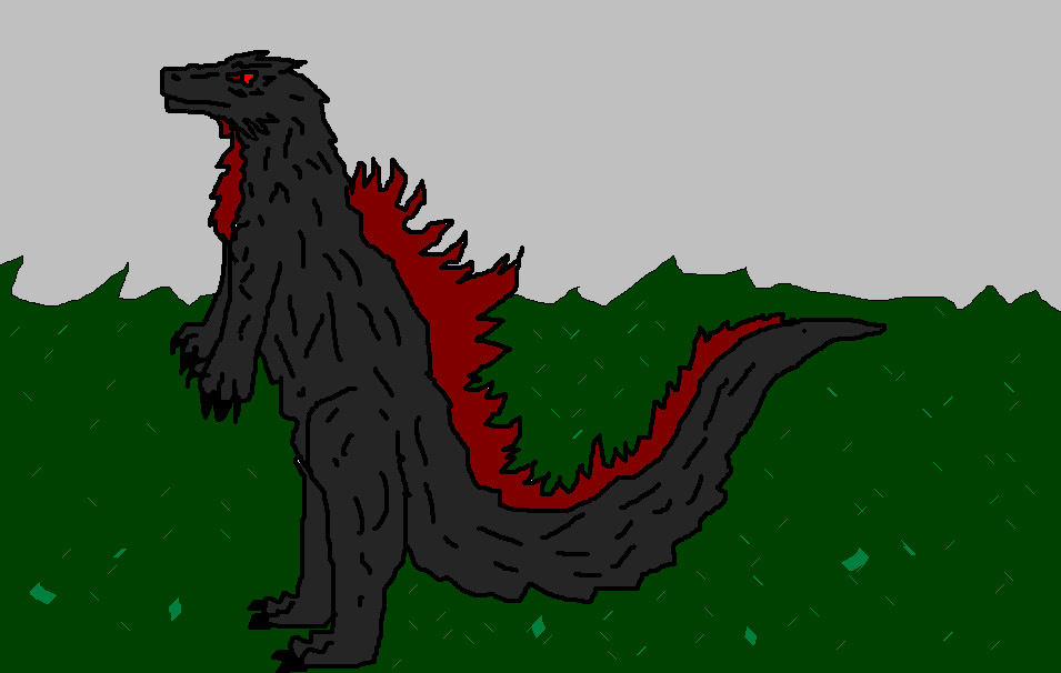 New Godzilla character by Shimmer