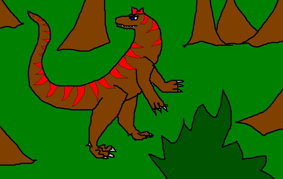 Young Allosaurus by Shimmer