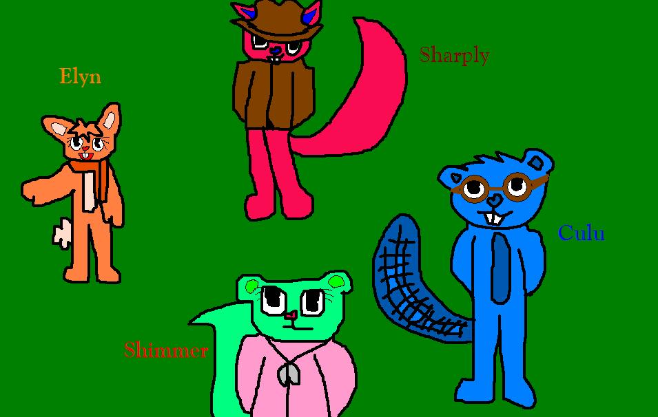 Me and my htf fac friends by Shimmer