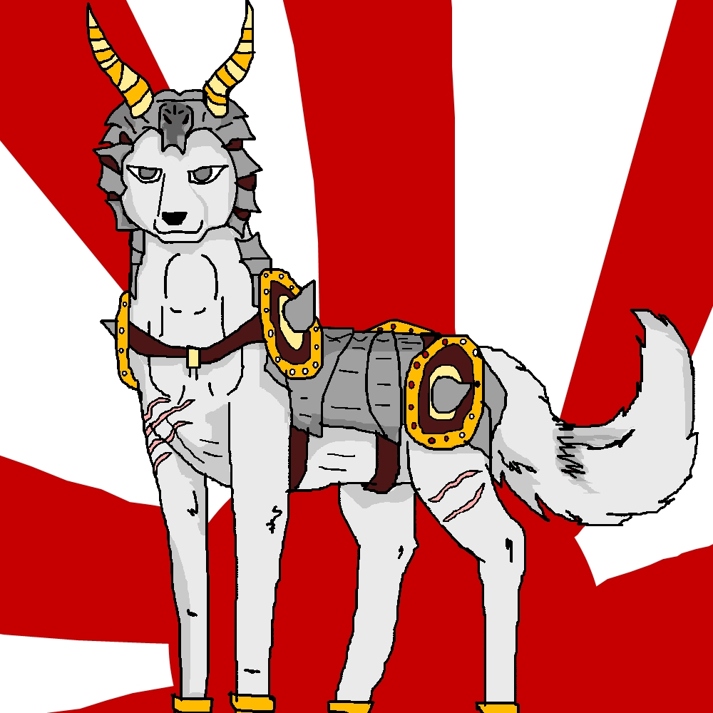 Samurai Dog by Shimmer