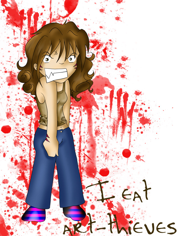 I Eat Art Thieves by Shinigami-no-Kaze